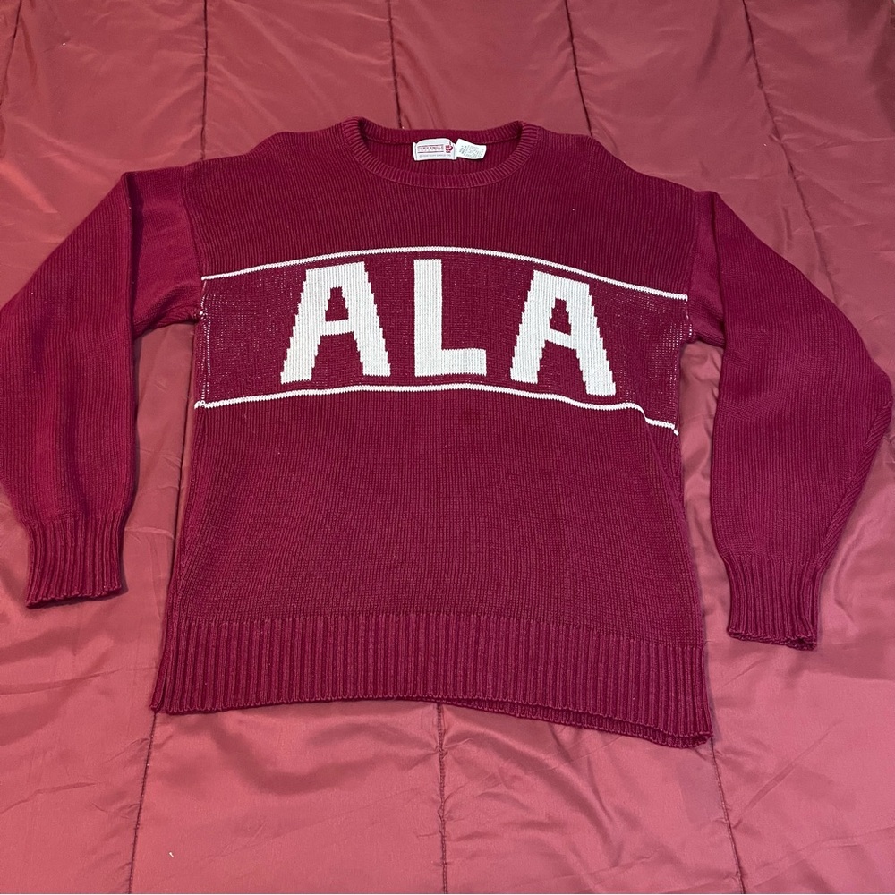 Vintage Alabama Cliff Engle Sweater - ALA BAMA